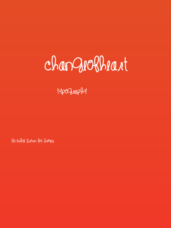 ChangeOfHeart Poster