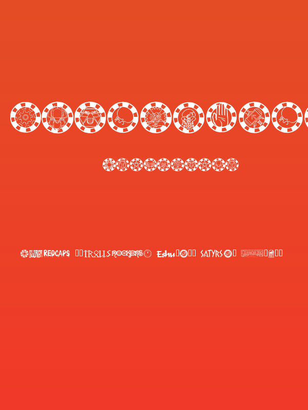 Changeling Dingbats Poster