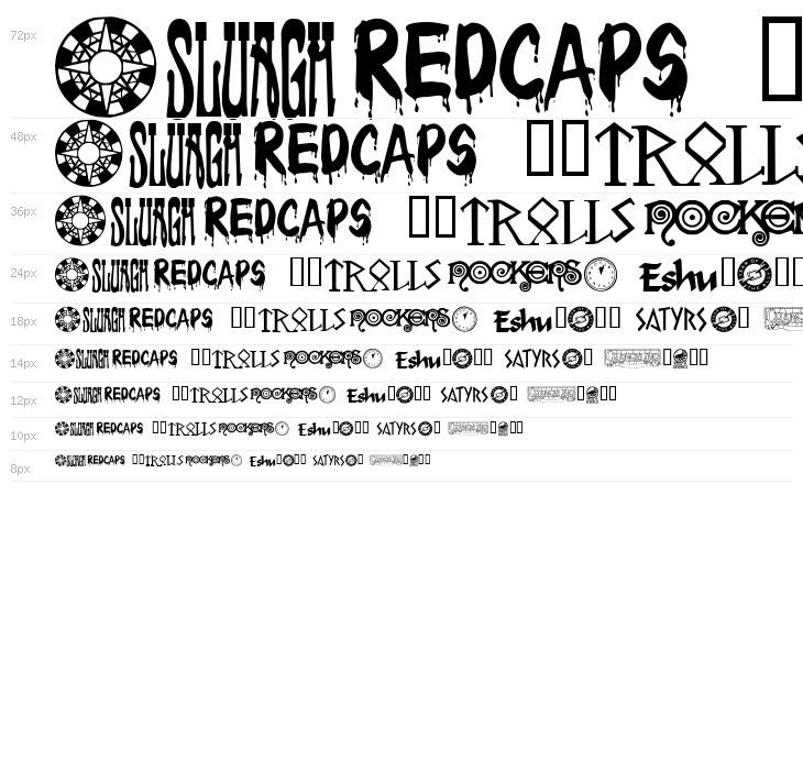 Changeling Dingbats Waterfall