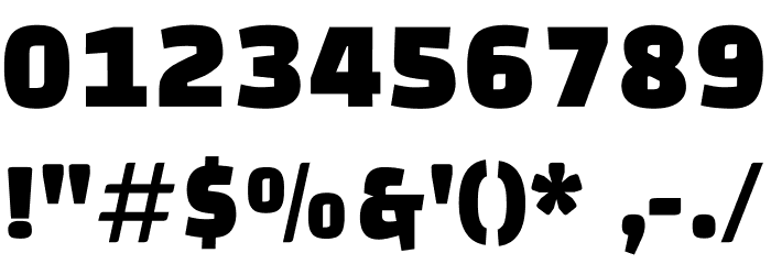 Chango One Font OTHER CHARS