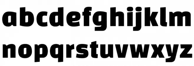 Chango One Font LOWERCASE