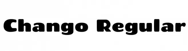 Chango Regular  Free Fonts Download