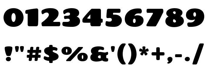 Chango Regular Font OTHER CHARS