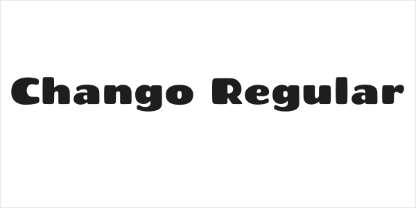 Chango Regular Logo