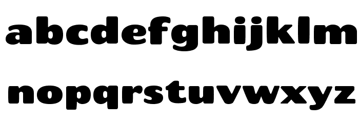 Chango Regular Font LOWERCASE