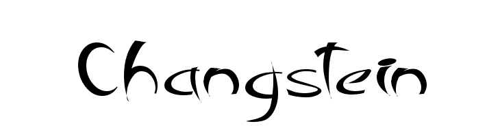 Changstein  baixar fontes gratis