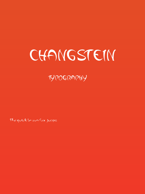 Changstein Poster