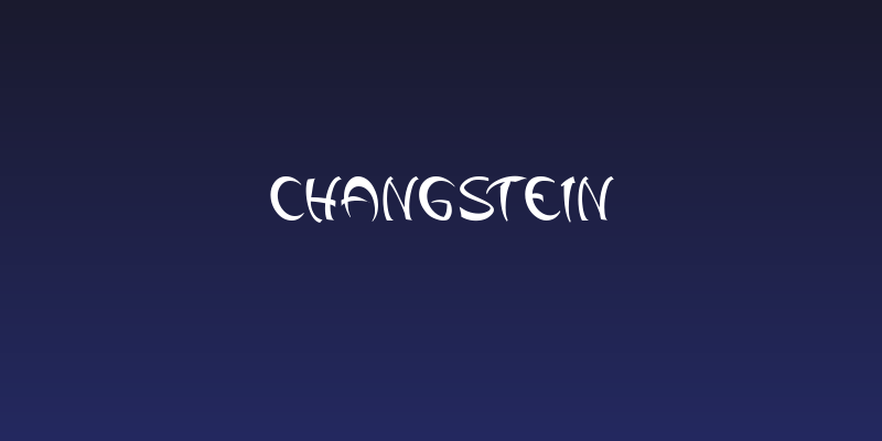 Changstein Social Header