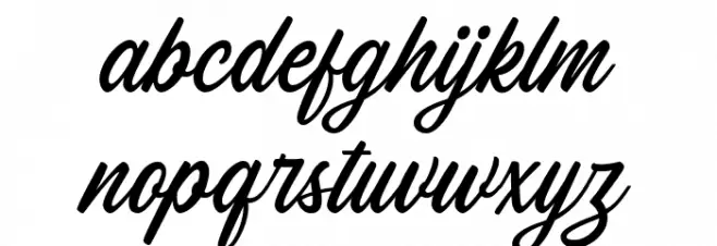 ChanideScriptDEMO Fonte MINÚSCULAS