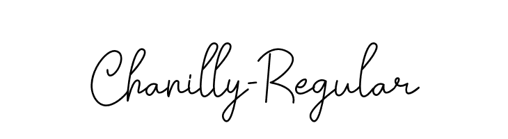 Chanilly-Regular  les polices de caractères gratuit tlcharger