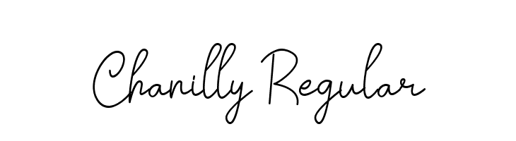 Chanilly Regular  لخطوط تنزيل