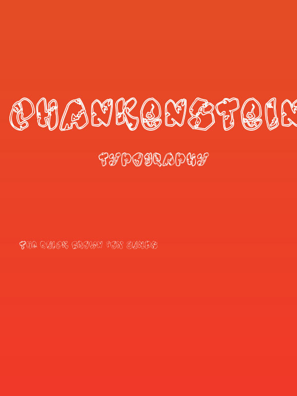 Chankenstein Poster