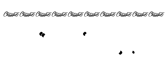 Chanki Personal Use Only Font OTHER CHARS