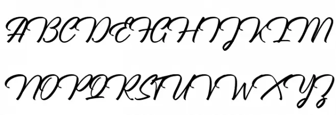 Chanki Personal Use Only Font Litere mari