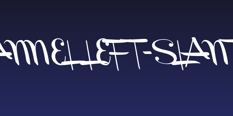 Channel Left-Slanted Social Header