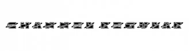 Channel Regular  Free Fonts Download