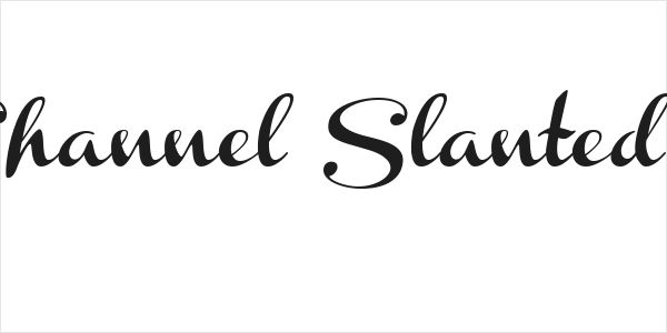 Channel Slanted 1 Logo