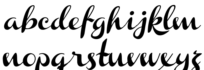 Channel Slanted 1 Font LOWERCASE