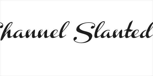 Channel Slanted 2 Logo