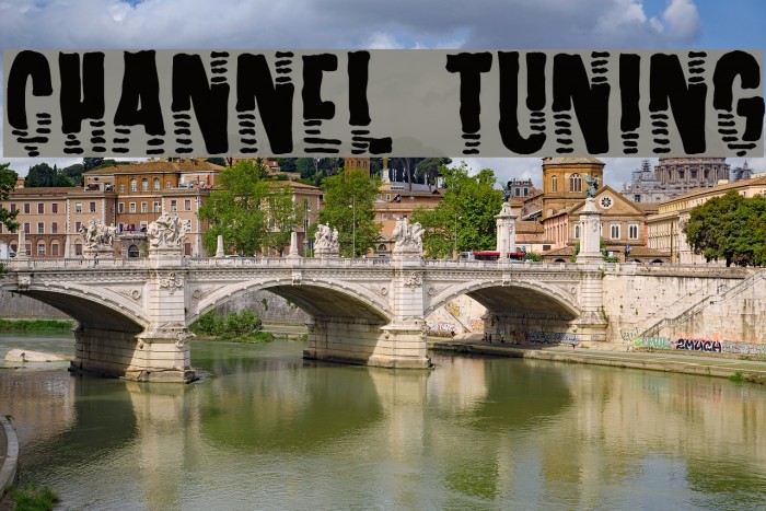 Channel Tuning Font examples