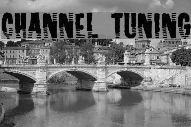 Channel Tuning फ़ॉन्ट examples