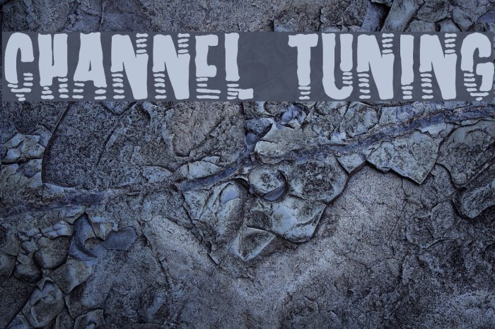 Channel Tuning Font examples