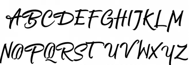 ChannelleyScript-Regular Fuentes MAYÚSCULAS