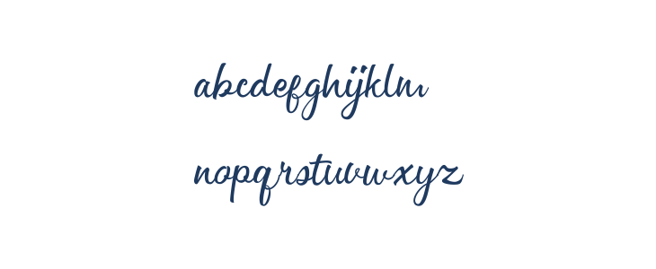 ChannelleyScript-Regular Lowercase