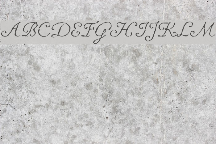ChansonDAmour Font examples