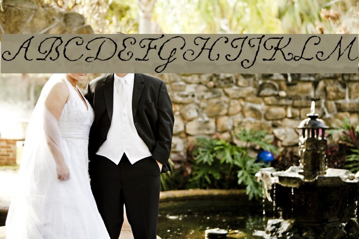 ChansonDAmour Font examples