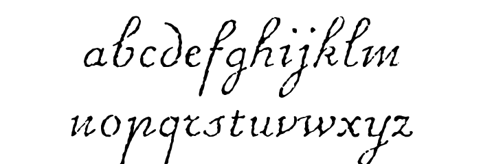 ChansonDAmour Font LOWERCASE