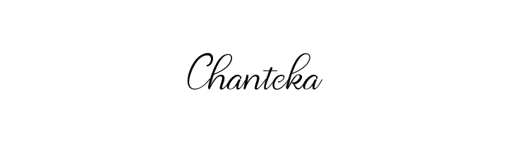 Chanteka  नि: शुल्क फ़ॉन्ट्स डाउनलोड