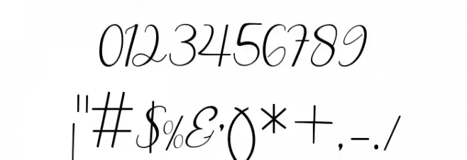 Chanteka Font OTHER CHARS