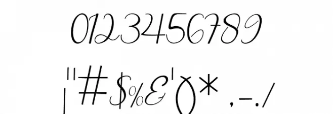 Chanteka Font OTHER CHARS