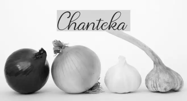 Chanteka Font examples
