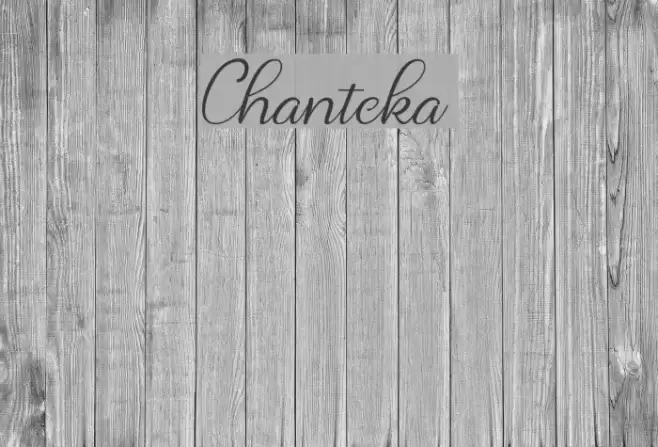 Chanteka Font examples