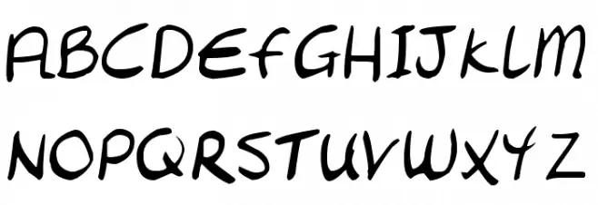 Chantell Hand Schriftart Groß