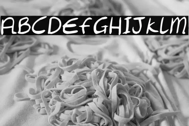 Chantell Hand Font examples