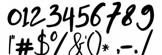 Chantelle-Regular Font OTHER CHARS