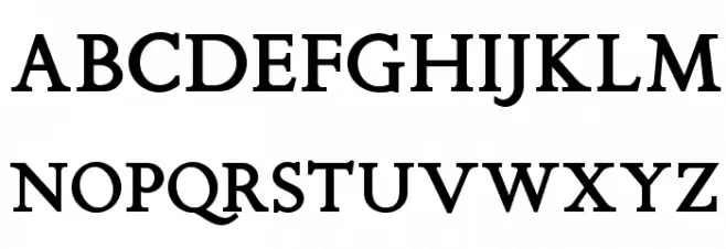 Chanticleer Roman NF Bold Fuentes MAYÚSCULAS