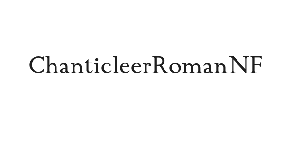 ChanticleerRomanNF Logo