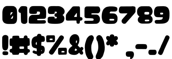 Chaolphabet Regular Font Alte caractere