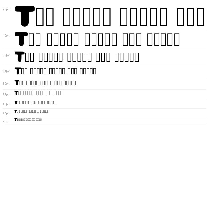 Chaolphabet Regular Waterfall