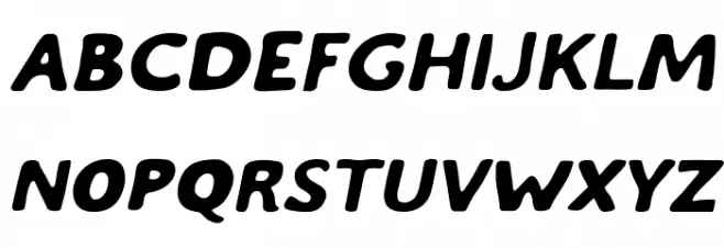 Chaos And Madness Free Italic 字体 小写