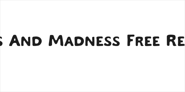 Chaos And Madness Free Regular Logo