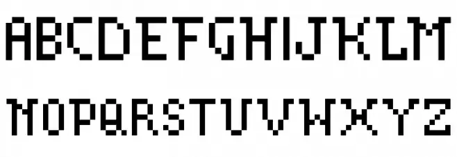 Chaos Engine Schriftart Groß