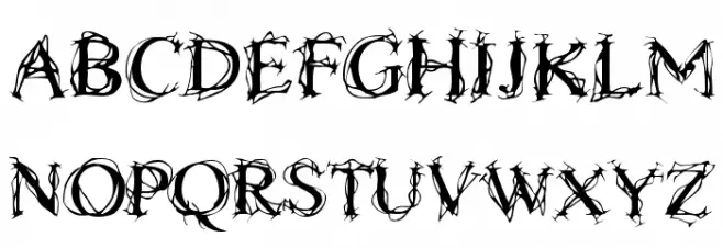 Chaos Times Light Schriftart Groß