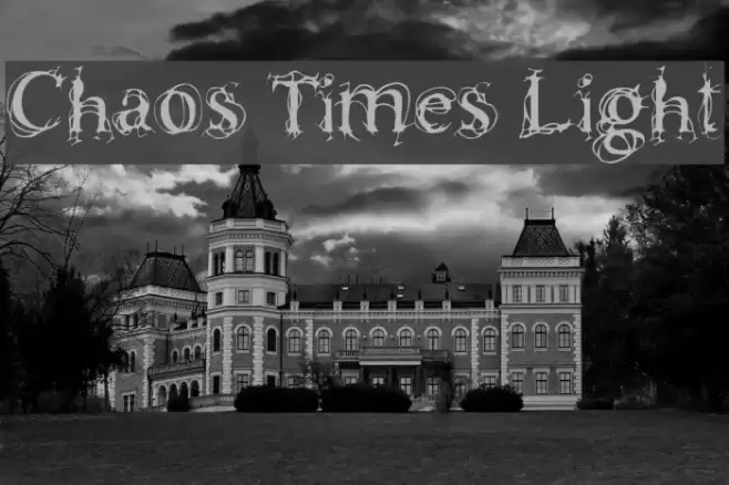 Chaos Times Light Polices examples