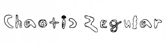Chaotic Regular  免费字体下载