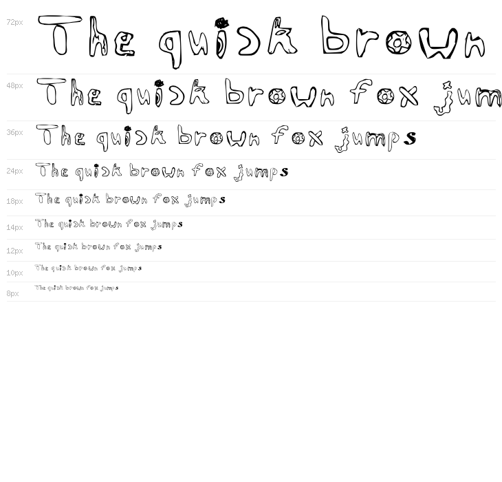 Chaotic Regular Waterfall